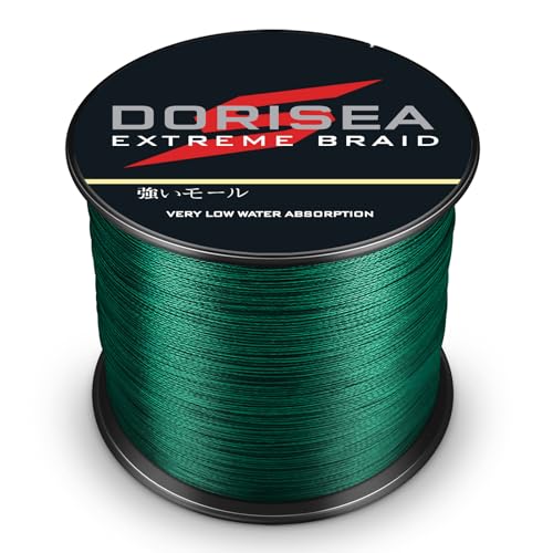 Extreme Braid 100% Pe Moss Green Braided Fishing Line 109Yards-2187Yards 6-550Lb Test Fishing Wire Fishing String Incredible Superline Zero Stretch - size: 100m/109Yards 400lb/1.4mm(16Strands)