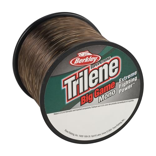 Berkley Trilene Big Game Monofilament Fishing Line - color: Coastal Brown, size: 1175yd, style: 12lb Test