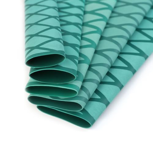Fishing Rod Handle Grip Pole Wrap X-Tube Heat Shrink Tubing Non-Slip Insulated Abrasion Sleeve-Length:39" Diameter:19/32" (Green) - color: Green, size: Diamter:15mm"(19/32 inch)