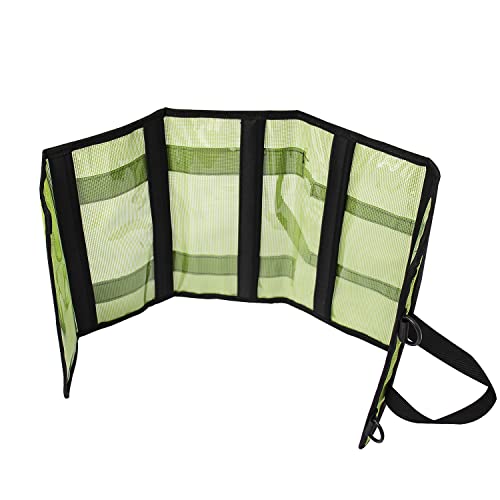 Lure Bag 6 Pocket PVC Protective Cover Durable Fishing Bag | Trolling Lure Tackle Box - size: Medium