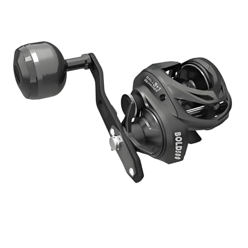 Baitcaster Reel Carbon Fiber 9+1 Ball Bearings Anti-Corrosion Baitcasting Fishing Reel Magnetic Brake System Bait Caster Reel High Speed Gear Ratio 6.3:1 Ultra Smooth - style: Right Hand