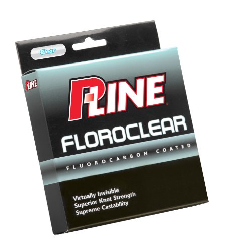 P-Line Floroclear Clear Fishing Line (Filler Spool) - size: 2-Pound, 300 yards