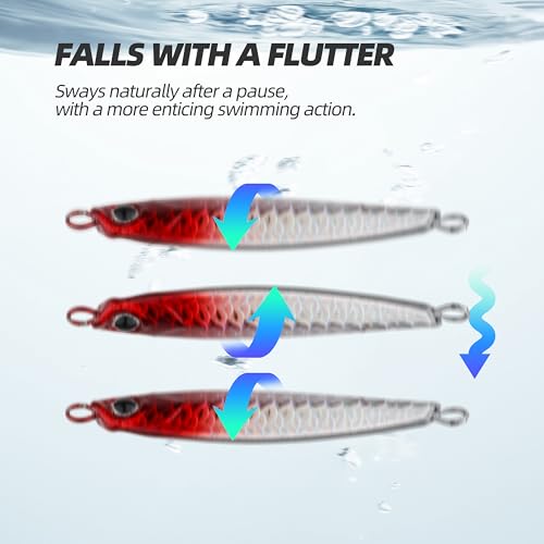Jigging Spoon Fishing Lure Set, 5PCS Metal Casting Jigging Spoons – High-Shine Reflective Lures with Ultra-Sharp Hooks for Freshwater & Saltwater Bass, Trout & Walleye - size: 1oz