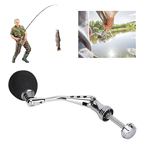 Fydun CNC Metal Fishing, Grip Rocker Arm Fish Accessory Shimano Spinning Reel Reel Kits Handle Handle Replacement Replacement Parts - size: EVA Grip Pill Large
