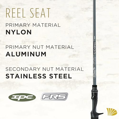 St. Croix Rods Black Bass Casting Rod, RIC, Premium Quality, Durably Sensitive, High Performing Casting Rod - style: 6'8" Medium/X-fast 2 Pc.