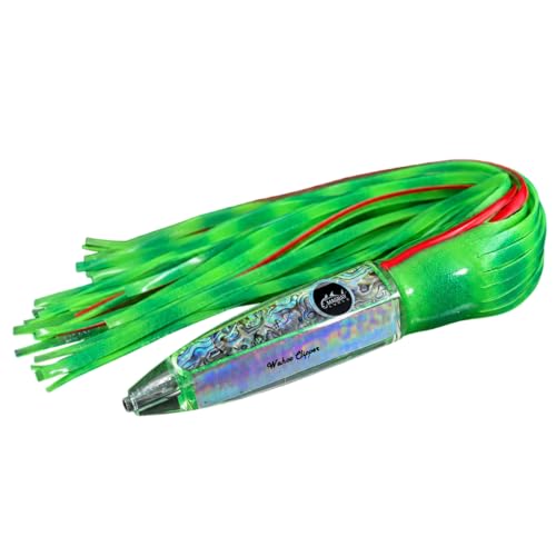 High Speed Wahoo Lures - Wahoo Clippers - color: Green, size: Un-Rigged