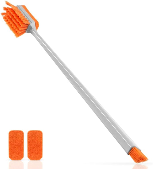 Small Glass Aguarium Cleaning Tool Algae Scraper for Acrylic Aquariums Fish Tank Cleaner Brush