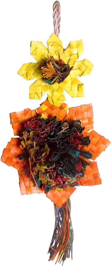 Planet Pleasures Sunflower Bird Toy, Medium
