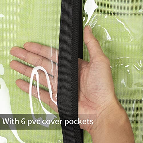 Lure Bag 6 Pocket PVC Protective Cover Durable Fishing Bag | Trolling Lure Tackle Box - size: Medium