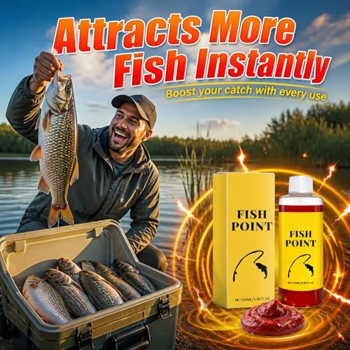 Concentrated Fish Attractant Liquid, Red Worm Liquid Spray, Fast-Acting Red Worm Formula, Fish Attractant Spray 100ml Freshwater Fishing Bait Additive, Enhances Scent & Improves Bite Response - color: 1 Pc