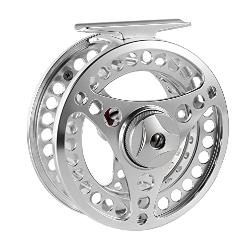 3/4 5/6 7/8 9/10WT Fly Fishing Reel with Line Combo 3 5 8 WT Fly Line Backing Leader CNC Machined Fly Reel - size: 4.0"
