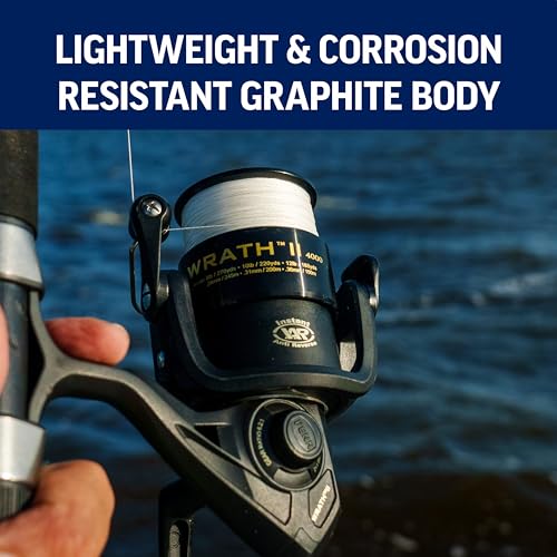 Penn Wrath II Spinning Reel and Fishing Rod Combo - size: 2500 Size Reel - 6'6" - Medium Light - 2pc