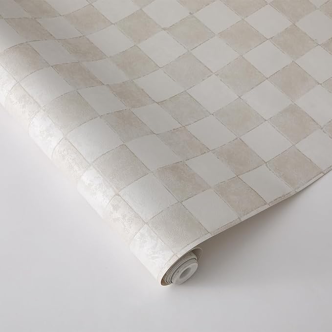 Tempaper x Jeremiah Brent Classic Check Textured Removable Peel and Stick