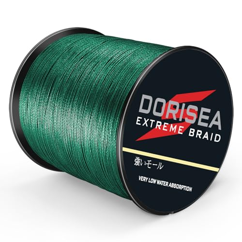Extreme Braid 100% Pe Moss Green Braided Fishing Line 109Yards-2187Yards 6-550Lb Test Fishing Wire Fishing String Incredible Superline Zero Stretch - size: 100m/109Yards 30lb/0.26mm