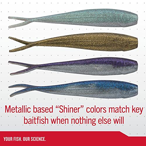 Berkley Gulp! Minnow Fishing Soft Bait - color: Chartreuse Shad, size: 2 1/2"