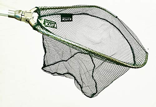 KUFA Sports Fishing Landing net Fishing net Fishing Carry Bags - style: Small Telescope Net (Hoop:16x16; Handle:20-32")