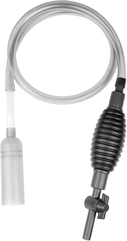 Newpol Aquarium Siphon Vacuum Cleaner for Fish Tank Cleaning Gravel & Sand & Change The Water (5.7FT/1.73M)