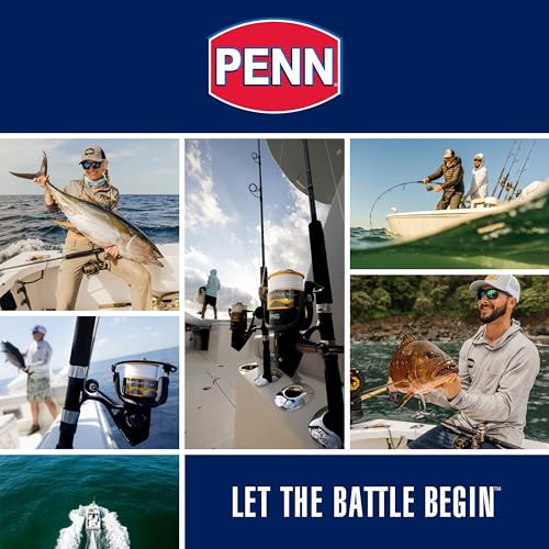 Penn Wrath II Spinning Reel and Fishing Rod Combo - size: 2500 Size Reel - 6'6" - Medium Light - 2pc