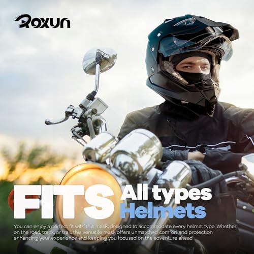ROXUN Ski Mask Balaclava, Motorcycle Summer Cooling Breathable UV Protector - color: One Sand