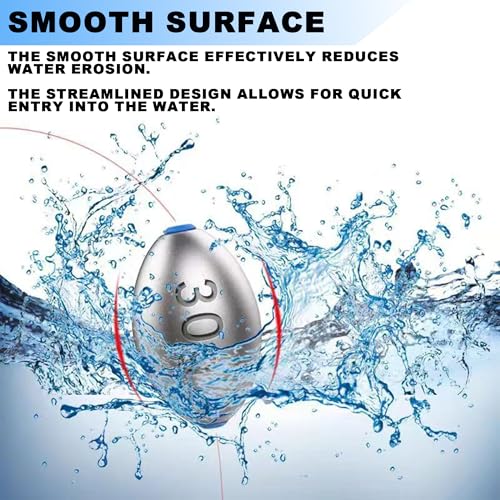Egg Sinkers Fishing Weights – Lead Oval Sliding Sinkers for Catfish, Bass & Surf Fishing, No-Snag Smooth Hole Design, Heavy Fishing Weights for Bottom Rigs in Lakes, Rivers & Beach - style: 120g-2pcs