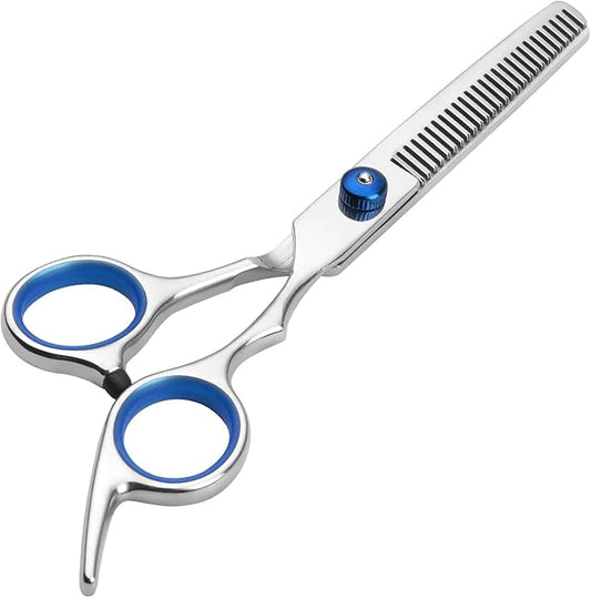 Dog Thinning Shears,Dog Grooming Thinning Blending Scissor with Safety Round Tips, Heavy Duty Titanium Stainless Steel, Professional Dogs Cats Pets Grooming Shears