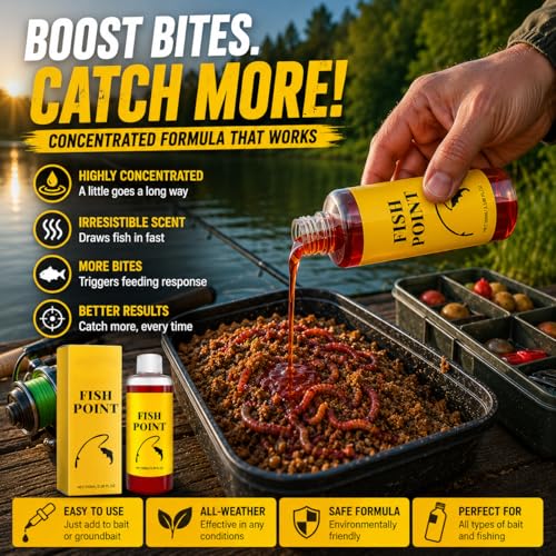 Concentrated Fish Attractant Liquid, 100ml Fish Attractant Liquid for Trout, Panfish and More, Panfish and More, Enhances Scent & Improves Biteresponse - color: 1PCS