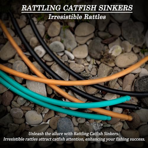 Dragging Weights for Catfishing, Drag Weights No Snag Sinkers for Bottom Bouncing, Trolling, Drifting, Snagless Catfish Sinker Tackle Gear and Equipment - size: A1-2oz-Orange-5PCS