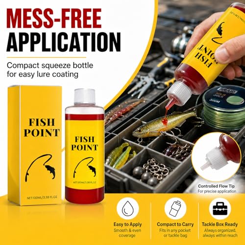 Concentrated Fish Attractant Liquid, Red Worm Liquid Spray, Bait Scent Attractor for Freshwater Fishing, Improves Bite Response - color: 3PCS