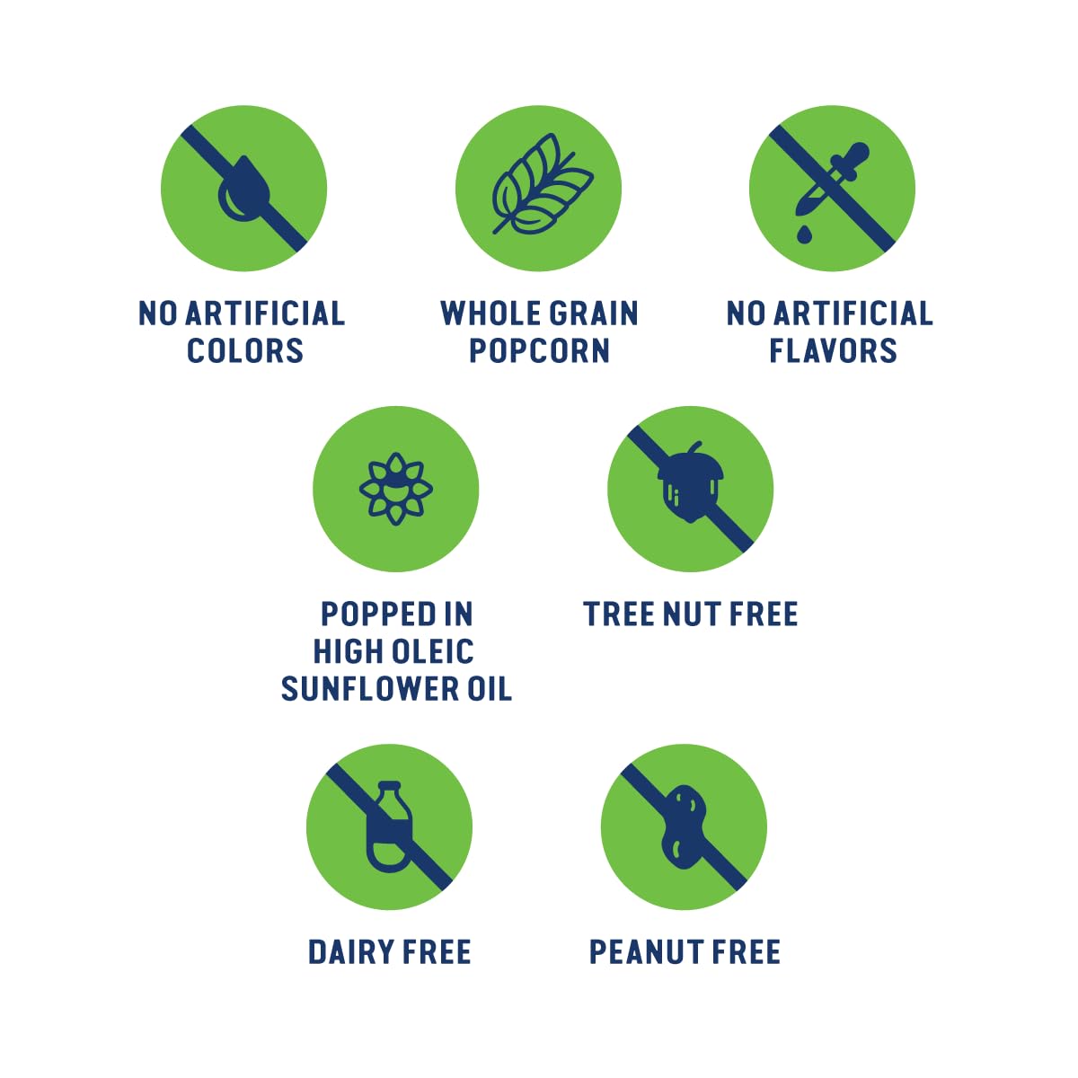 SkinnyPop Popcorn, Avocado Lime, Whole Grain Snack, Dairy-Free Snack, 4.4oz Bag