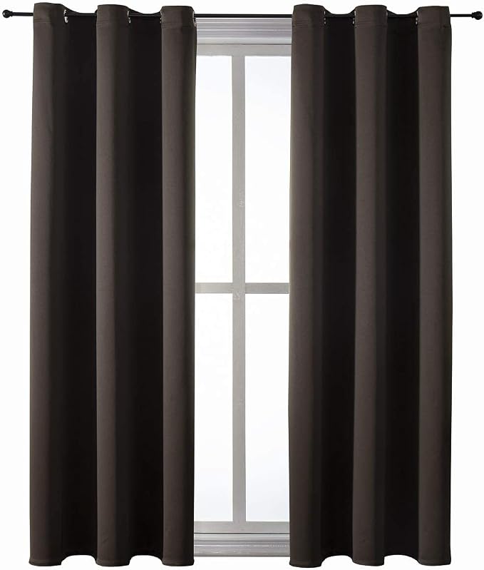 ChrisDowa Grommet Blackout Curtains