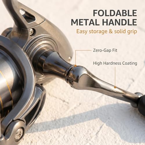 Ultralight Spinning Reel 5.2:1 30KG Drag Fresh/Saltwater - size: LC-1000