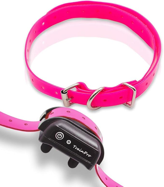 Universal 27 ½” X ¾” Replacement Band Strap for Dog Training Collar - Adjustable Waterproof TPU for Remote E-Collar, Static/Vibration Shock Trainer, Fits Most Bark Control & Obedience Devices