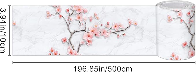 HOMETITUTE Wallpaper Border Peel and Stick Decorative Wall Trim Self Adhesive