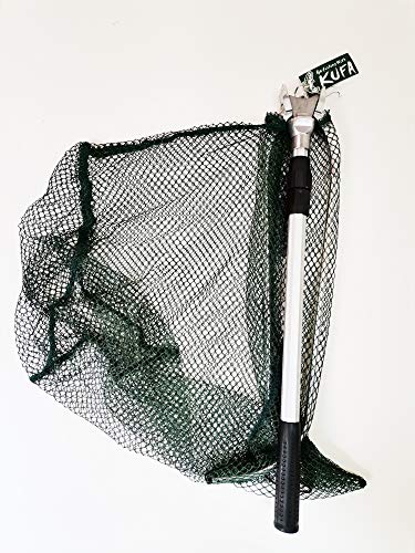 KUFA Sports Fishing Landing net Fishing net Fishing Carry Bags - style: Small Telescope Net (Hoop:16x16; Handle:20-32")