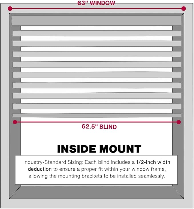 LOTUS & WINDOWARE Cordless Mini Blind, Window Blinds