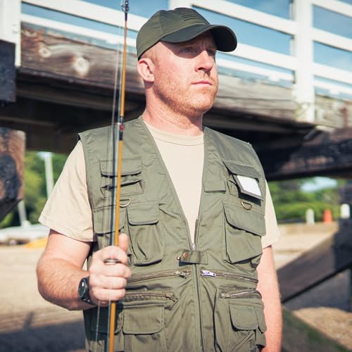 Rothco Uncle Milty Travel Vest - Outdoor Fishing Camping 17 Cargo Pocket Jacket - color: Black, size: X-Large