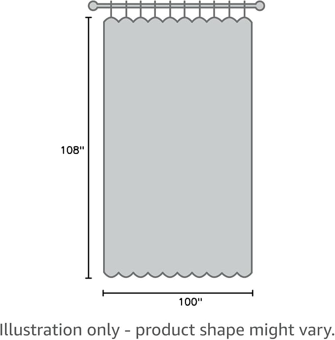 Yakamok 100% Blackout Thermal Insulated Grommet Curtains, Noise Reducing