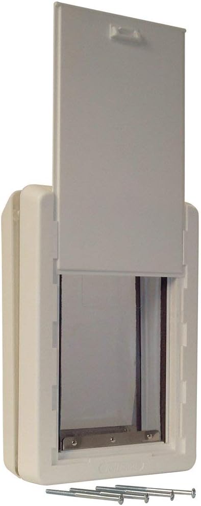 IDEAL PET PRODUCTS Since 1979 Perfect Pet The All-Weather Energy Efficient Dog Door, Small, 5" x 9.25" Flap Size