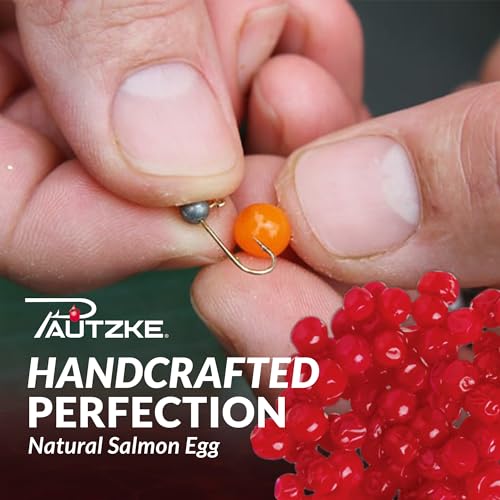 Pautzke Balls O' Fire Salmon Eggs Bait - Real Salmon Eggs for Trout Fishing, Soft Fish Eggs for Salmon Fishing, Can Be Used as Single Egg Salmon Bait or Salmon Egg Sacks - color: 3-Tyee
