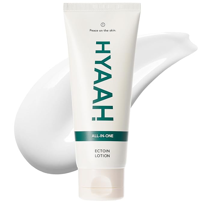 All-in-one Ectoin Lotion - Korean Face Moisturizer with Ectoin, Squalane and Ceramide - Hydrating, Pore Care, Barrier Strengthening - Gentle on All Skin Types, 3.38 fl.oz.