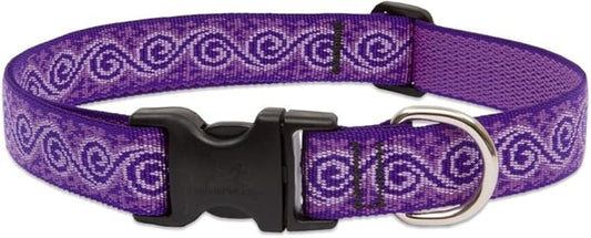 LupinePet Originals 1" Jelly Roll 25-31" Adjustable Collar for Extra Large Dogs