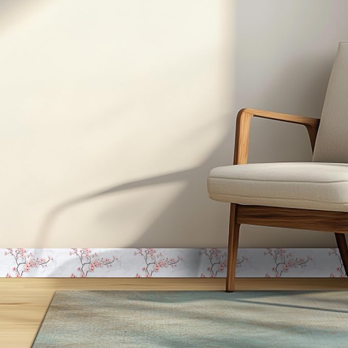 HOMETITUTE Wallpaper Border Peel and Stick Decorative Wall Trim Self Adhesive