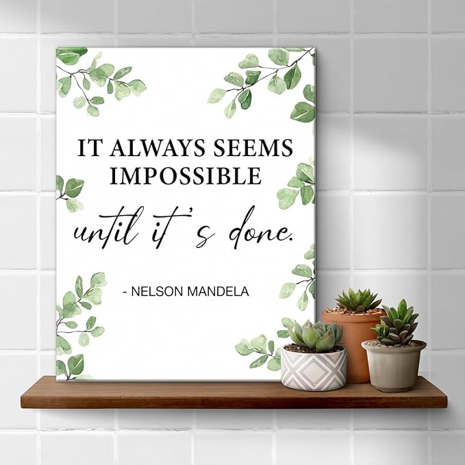 Inspirational Wall Art Motivational Painting Wall Decor