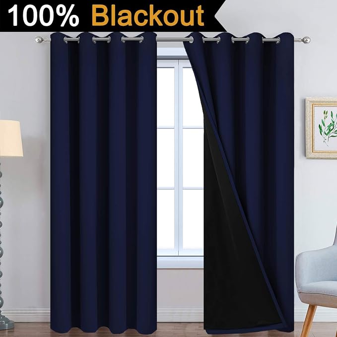 Yakamok 100% Blackout Curtains