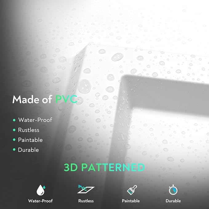 STICKGOO PVC Ceiling Tiles