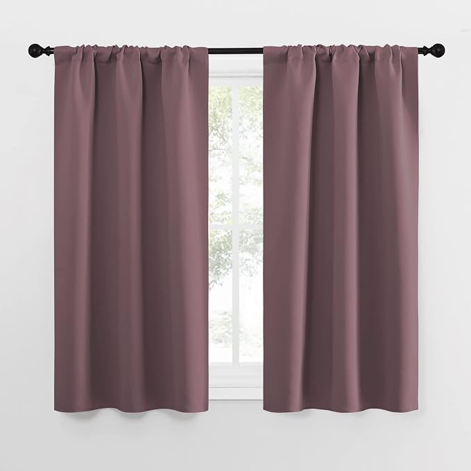 NICETOWN Kitchen Curtains, Short Blackout Curtains & Drapes, Home Decoration