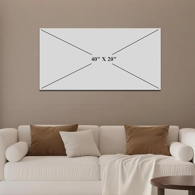 Anolyfi Teal Abstract Canvas Wall Art