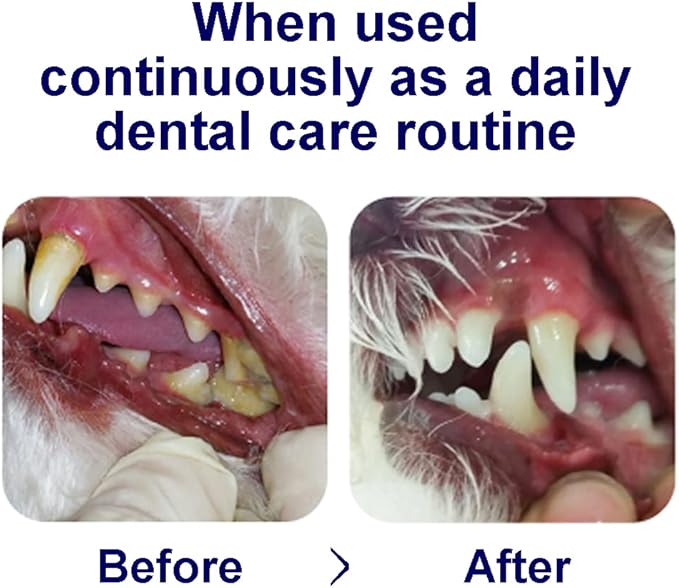 Breath Freshener Strip: Pet Dental Care Supplement for Clean Teeth, Fresh Breath, & Healthy Mouth - Dog Bad Breath Treatment, Brushless Oral Care Toothpaste for Dogs & Cats (30 Strips)