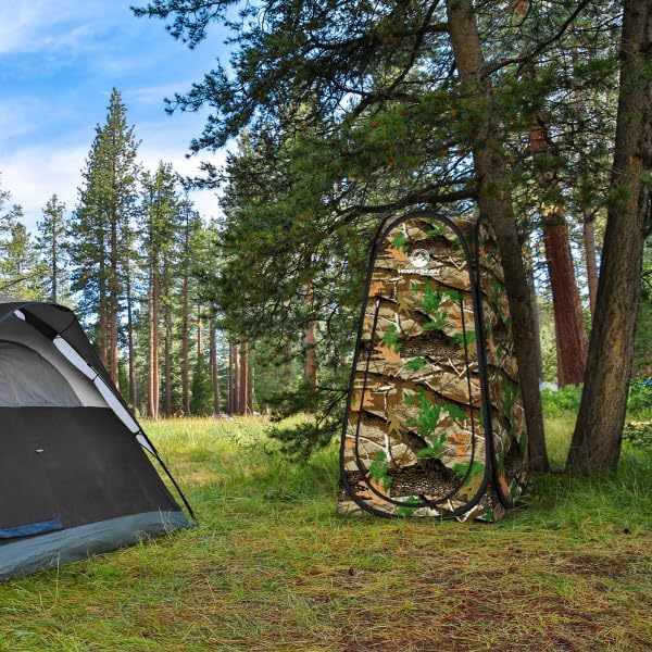 Pop Up Pod - Privacy Shower Tent, Dressing Room, or Portable Toilet Stall with Carry Bag