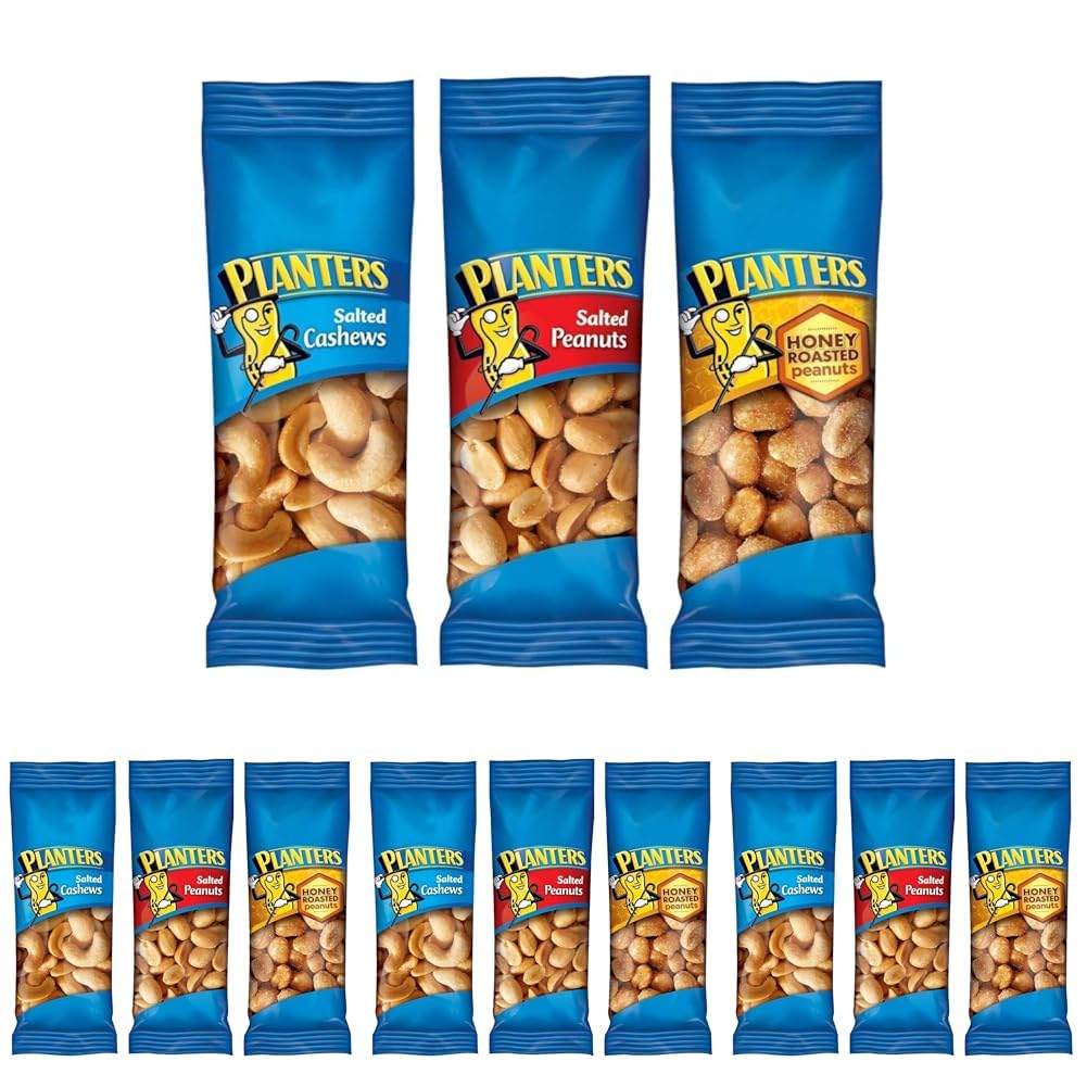 Planters Salted Peanuts (48 1-ounce packs)
